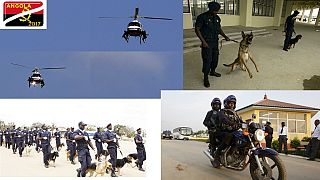 Angola : 120. 000 agents de sécurité, des hélicoptères et des chiens déployés