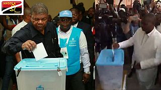 Angolan election candidates cast their ballots before noon in Luanda [Videos]