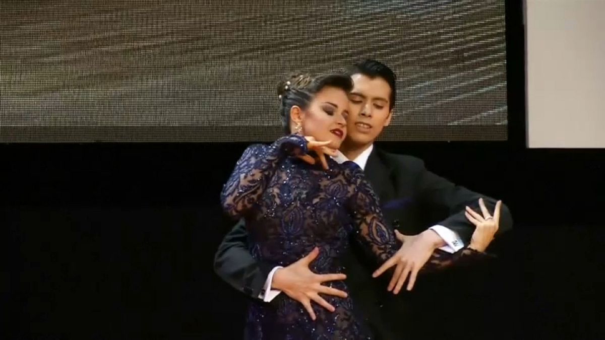 Una pareja argentino-japonesa gana el Mundial de tango
