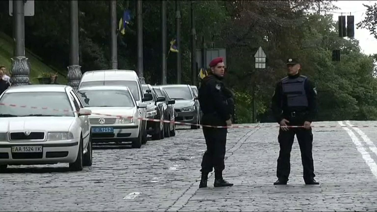 Взрыв в Киеве