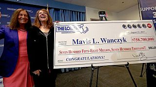 Ladies and gentleman, we have a winner - US health care worker scoops a massive 643 million euros on the lottery