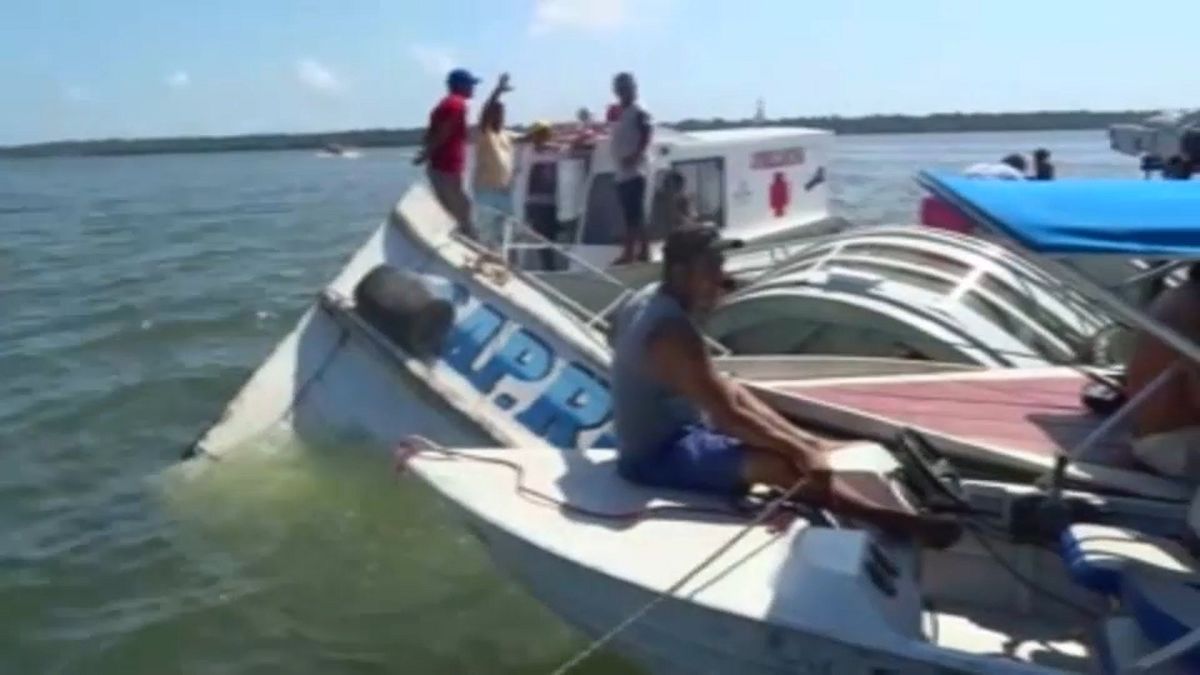 برزیل؛ ۴۳ قربانی در اثر واژٰگون شدن دو کشتی