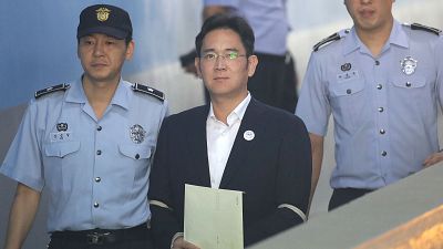 Samsung heir Jay Y. Lee jailed in South Korea