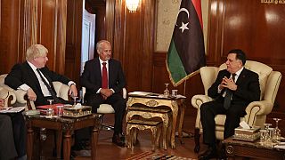 British foreign secretary visits Libya's Haftar, urges him to stick to ceasefire