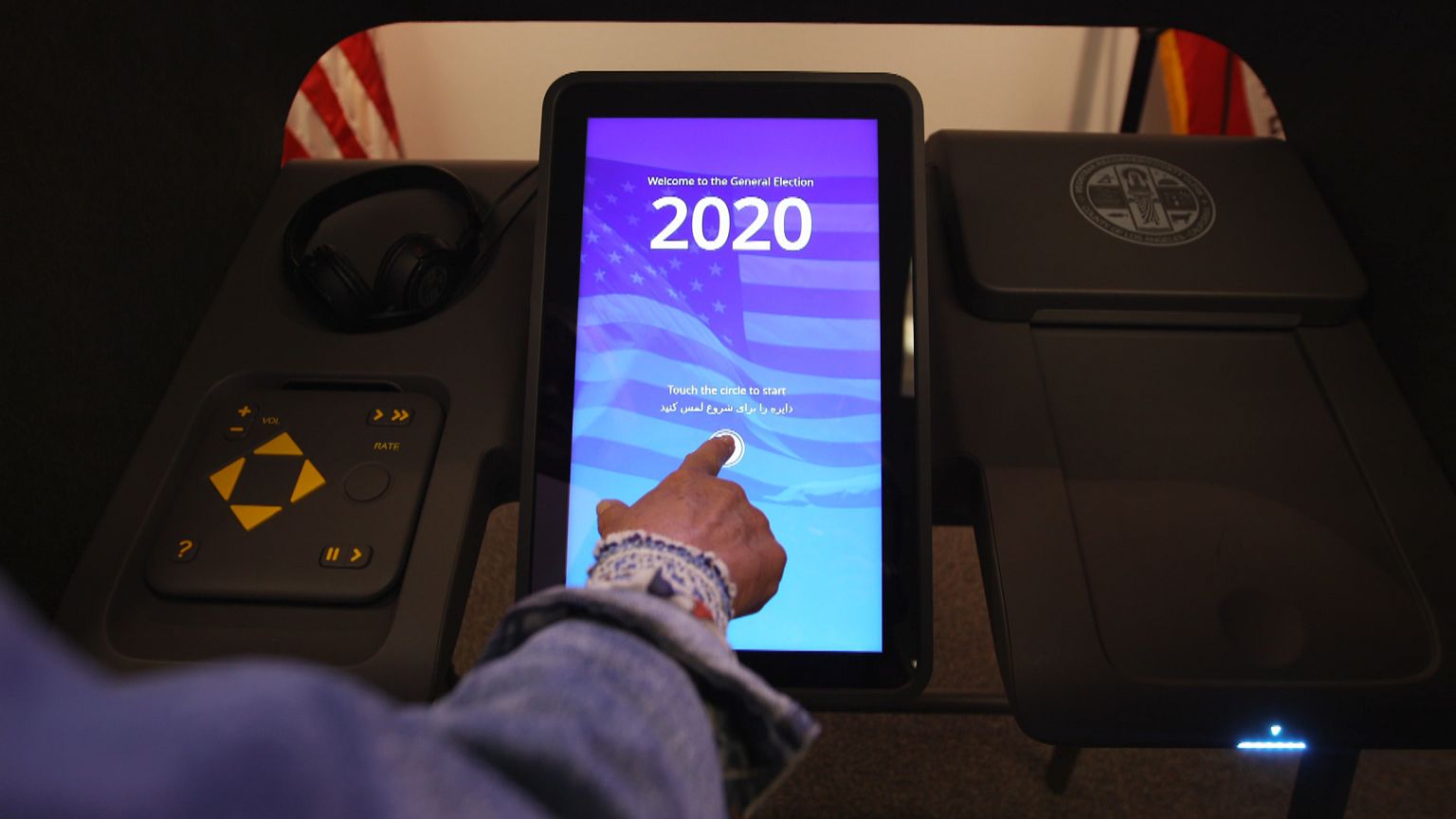 Image: Voting machine prototype
