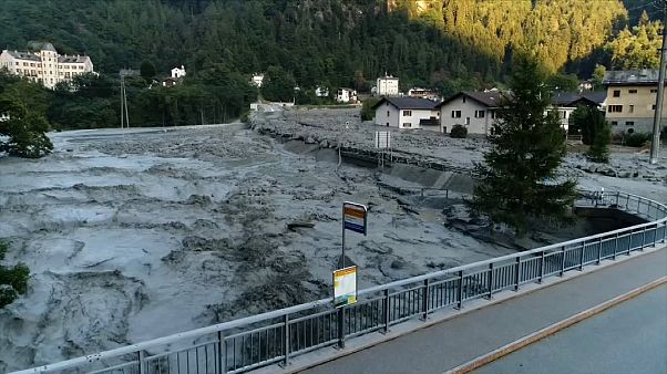 Bergsturz in der Schweiz: wenig Hoffnung für Vermisste Bergsturz in der Schweiz: wenig Hoffnung für Vermisste