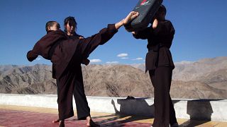 'Kung Fu Nuns' help women defend themselves from rapists