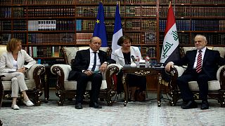 سفر وزرای خارجه و دفاع فرانسه به عراق با وعده کمک های مالی