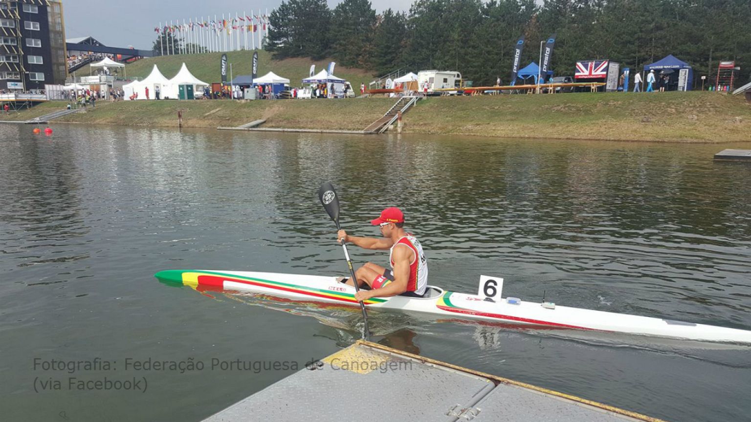 Mundiais de canoagem: Fernando Pimenta é vice-campeão de K1 1000m