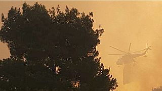 Ζάκυνθος: Μαίνεται η πυρκαγιά στο χωριό Μαριές