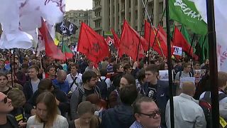 Manifestation en Russie contre le contrôle d'internet