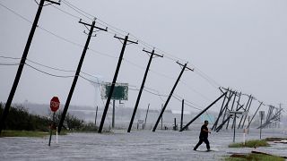 At least one person killed as Hurricane Harvey moves inland