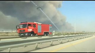 Mysterious fire rips through Azeri ammunition dump