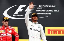 Belçika Grand Prix'sinde zafer Hamilton'ın