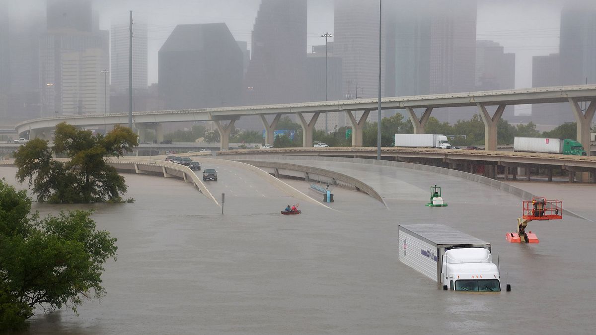 Houston braced for more floods in wake of hurricane Harvey
