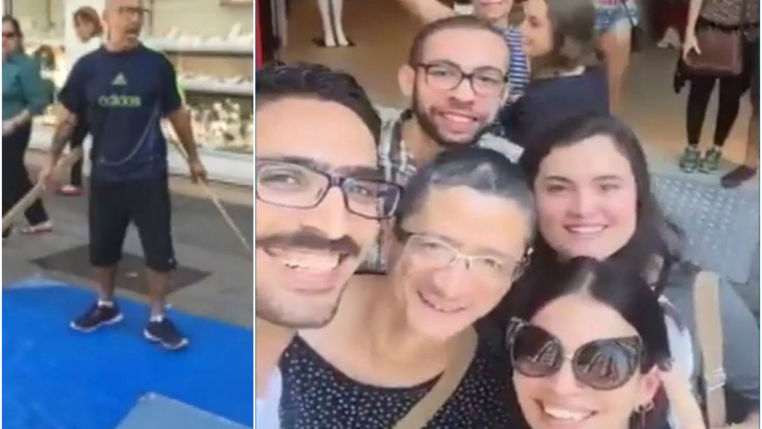 مصري يتحول إلى بطل في البرازيل بعد تعرضه لاعتداء