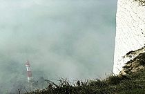 Mysterious haze cloaks Sussex coast