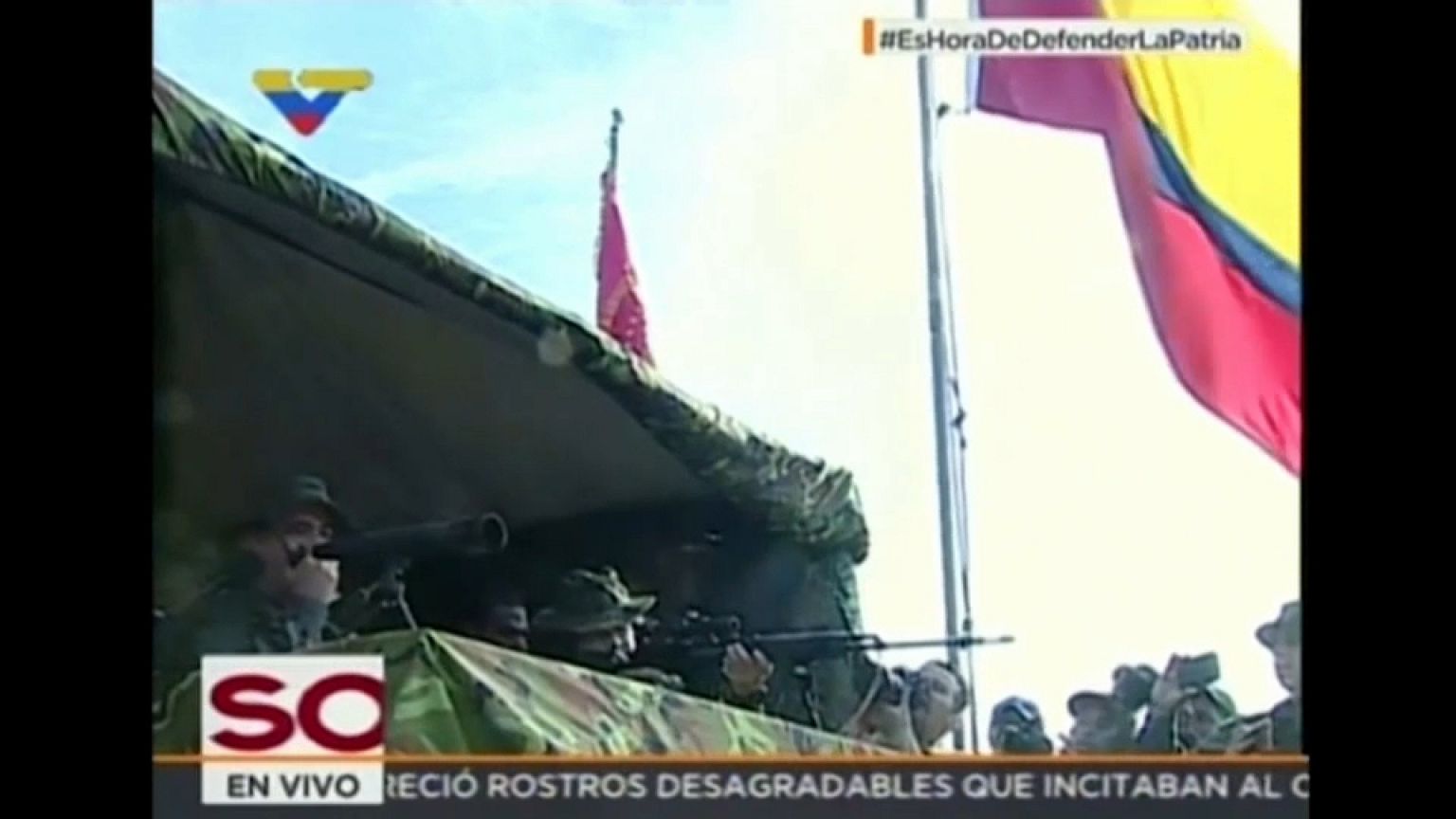 Venezuela niega que sus tropas hayan penetrado en territorio colombiano