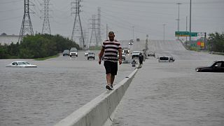 10 beeindruckende Fotos von "Harvey" in Houston