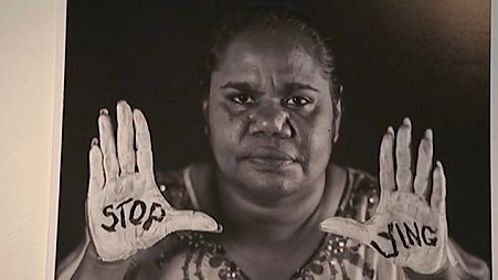 Aboriginal art against mining