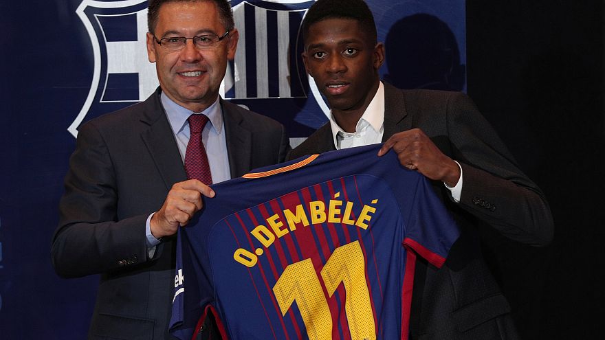 Maglia Home FC Barcelona O. Dembélé Maglia Home FC Barcelona O. Dembélé