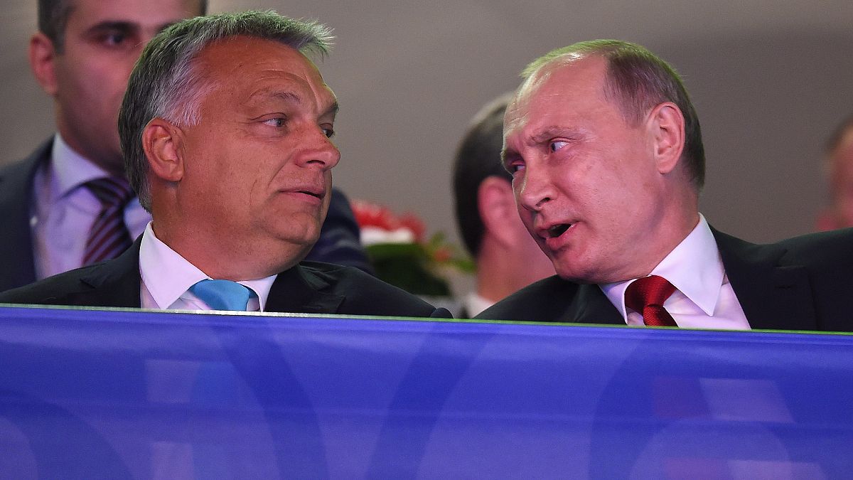 Vladimir Putin visits Hungary for trade talks and judo championships