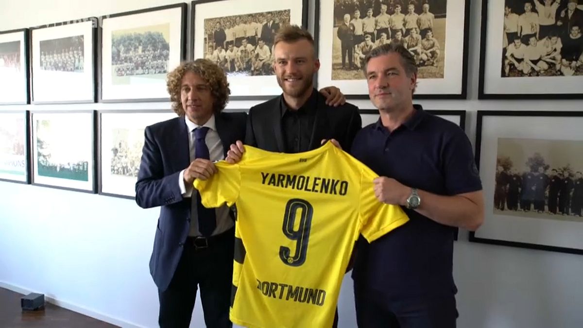 Borussia Dortmund sign Yarmolenko on four-year deal