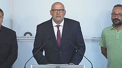 Los independentistas catalanes presentan en el Parlament la ley de desconexión de España