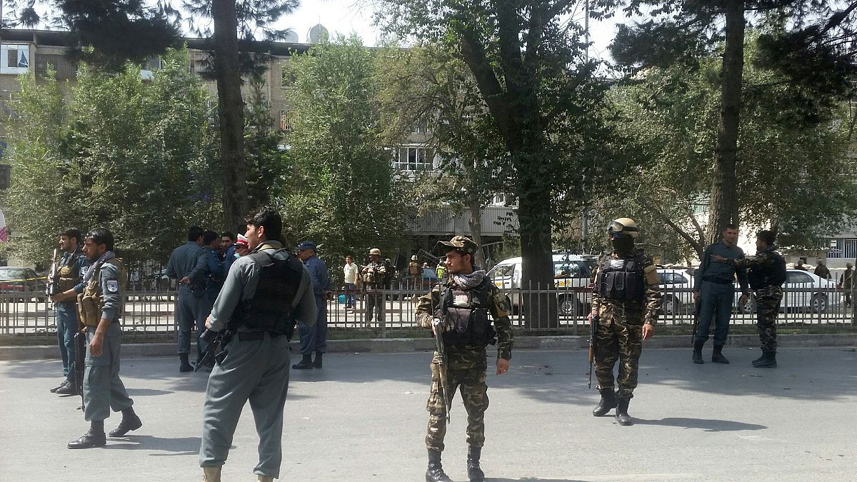Взрыв в центре Кабула
