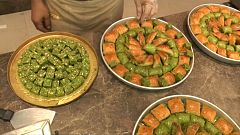 Gaziantep'te bayram öncesi baklava telaşı başladı
