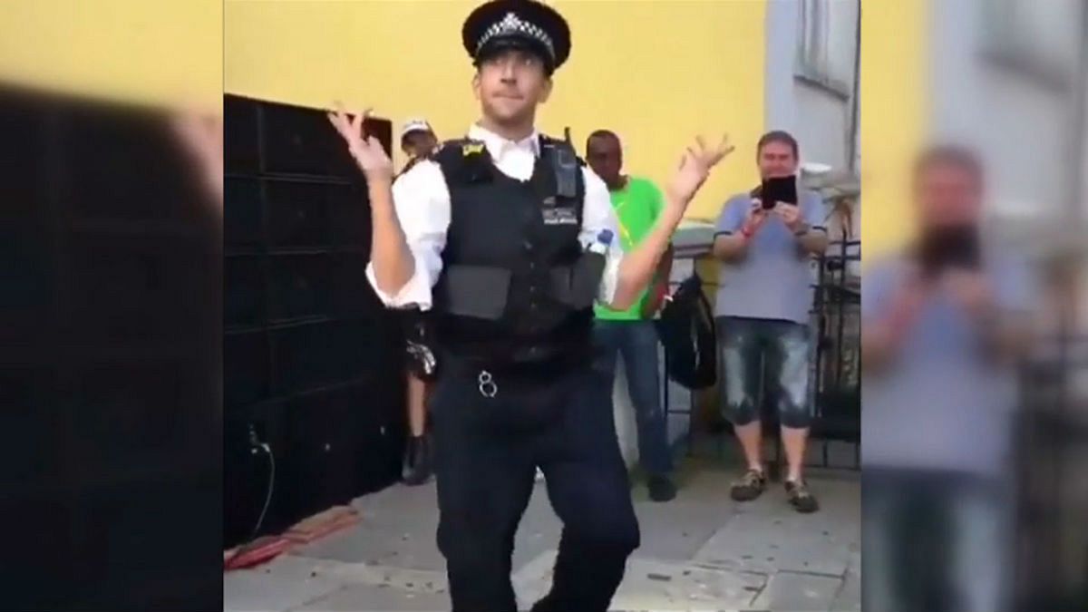 Criminally good? Five of the best dancing policemen