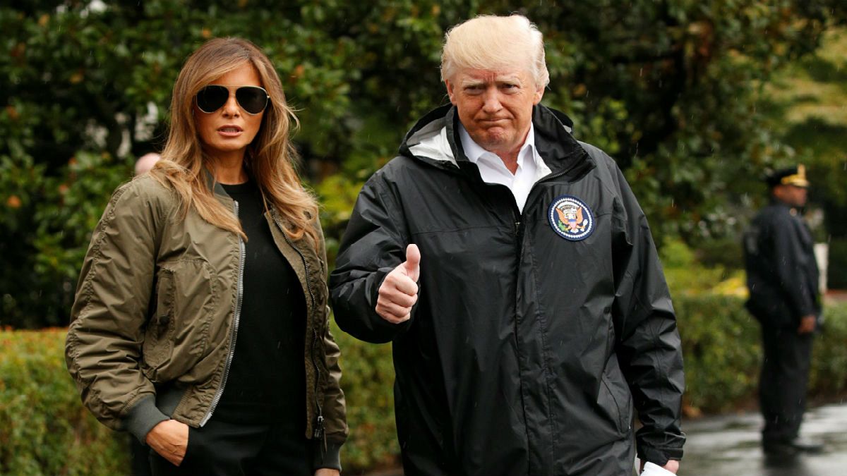 Trump takes on Hurricane Harvey