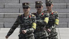 Image: North Korea soldiers