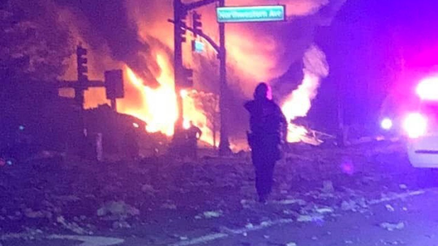 'Ground-shaking' explosion rocks Illinois town