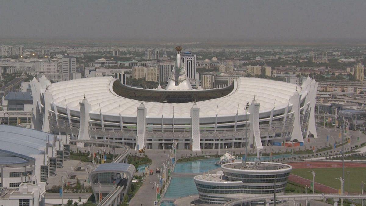 La capitale turkmène Achgabat fin prête pour ses Jeux asiatiques