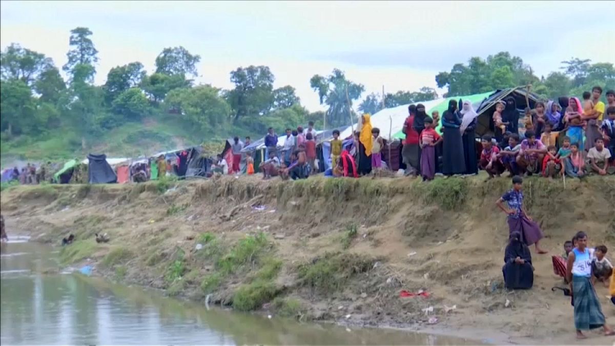 Massenflucht von Muslimen aus Myanmar