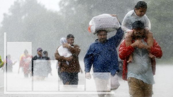 Ouragan Harvey : il est tombé l'équivalent d'un mois de pluie sur toute la France Ouragan Harvey : il est tombé l'équivalent d'un mois de pluie sur toute la France