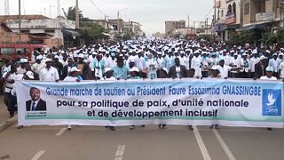 Togo: Demonstration in support of President Gnassingbé [no comment]
