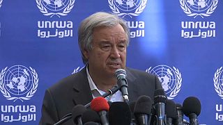 António Guterres apela ao fim do bloqueio à Faixa de Gaza