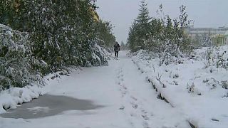 الثلج في روسيا صيفا
