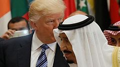 ترامب يحث العاهل السعودي على إنهاء الأزمة القطرية