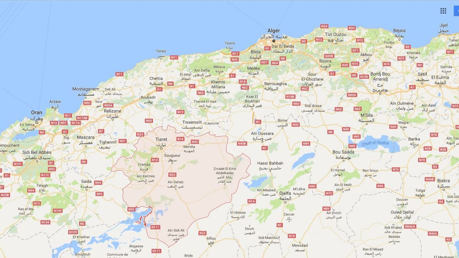 مقتل شرطيين في عملية انتحارية استهدفت مقر امن ولاية تيارت