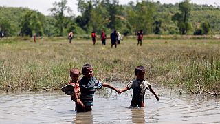 غرق شدن پناهجویان روهینگیایی در رودخانه مرزی میانمار و بنگلادش
