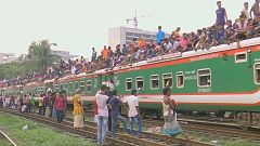 Beschwerliche Heimreise zum Opferfest in Bangladesch