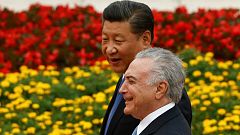Michel Temer na China à procura de investidores