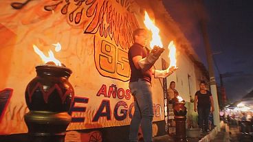 El Salvador’s annual fireball festival