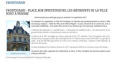 French flippancy as town puts key assets 'up for sale' to protest Macron cuts