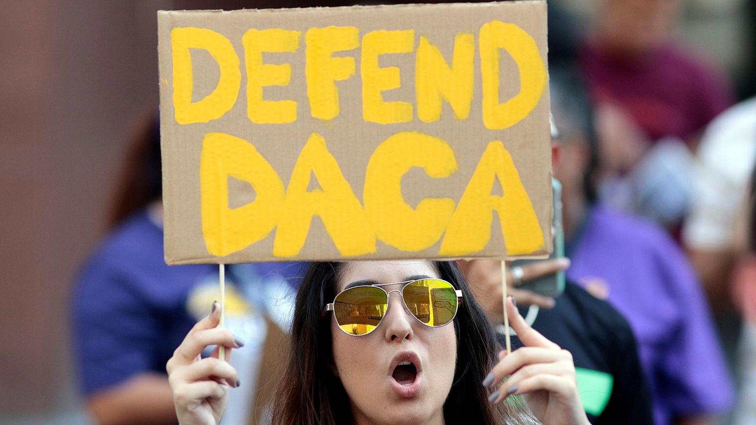 Trump under pressure to not to scrap the 'Dreamers' program