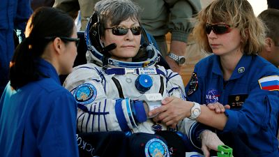 L'astronaute américaine Peggy Whitson de retour sur Terre