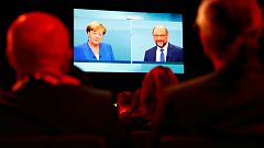 TV-Duell: Merkel führt in der Publikumsgunst